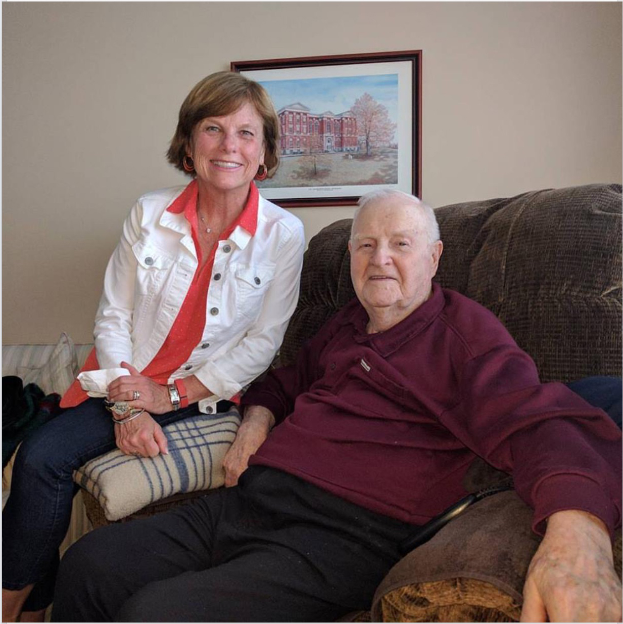 Dr. Paul Sears with daughter.